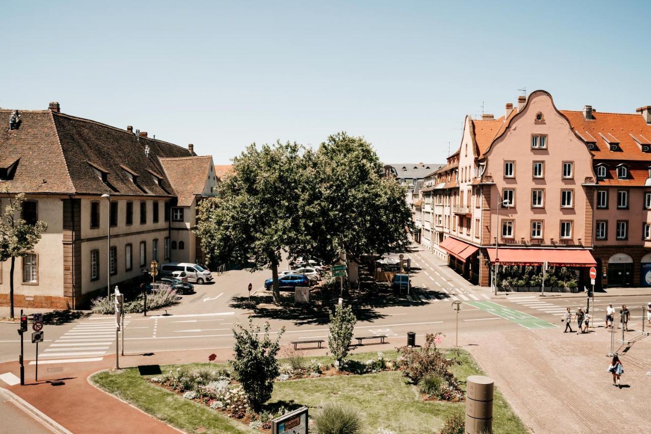 Appartement Le 19 Kleber Climatise à Colmar Extérieur photo